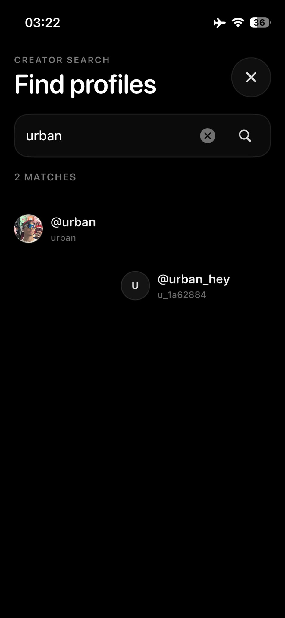Example of finding people and profiles with Creator Search inside Apex